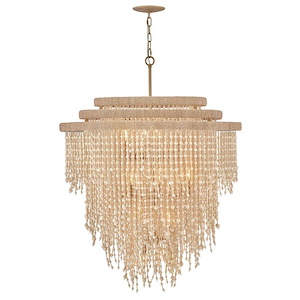 Freya - 5W 17 LED Chandelier-53 Inch Tall and 36.25 Inch Wide - 1396983