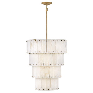 Simone - 45W 9 LED Medium Chandelier In Traditional Style-29 Inhces Tall and 24 Inches Wide - 1314421