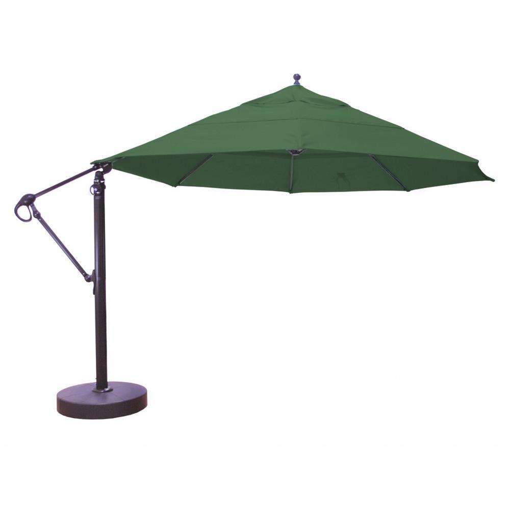 Galtech International - 899 - 13 Foot Round Easy Lift and Tilt Aluminum Cantilever  Umbrella