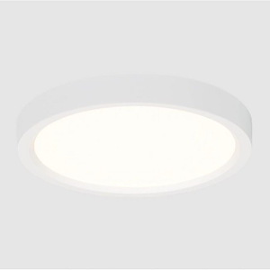 Lotus - 10W 1 LED Round Flush Mount-0.72 Inch Tall and 5.38 Inch Wide