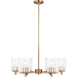Beaumont-6 Light Chandelier In Transitional Style-12.88 Inch Tall and 25 Inch Wide - 1118467