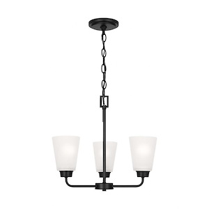 Kerrville - 3 Light Chandelier-15 Inches Tall and 17.88 Inches Wide