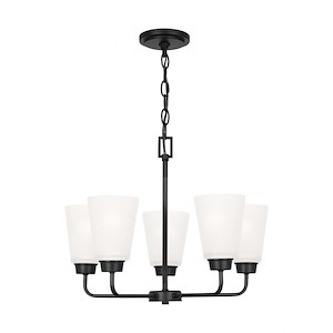 Kerrville - 5 Light Chandelier-17 Inches Tall and 20.38 Inches Wide