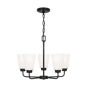 Kerrville - 5 Light Chandelier-17 Inches Tall and 20.38 Inches Wide - 1326636