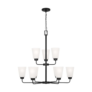 Kerrville - 9 Light Chandelier-29.5 Inches Tall and 29 Inches Wide - 1326987