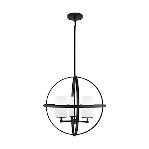 Sea Gull Lighting-Alturas-27W 3 LED Chandelier In Contemporary Style-18.75 Inch Tall and 19 Inch Wide