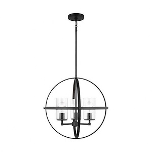 Alturas-24W 3 LED Chandelier In Contemporary Style-18.75 Inch Tall and 19 Inch Wide - 1255042