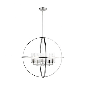Sea Gull Lighting-Alturas-5 Light Chandelier In Contemporary Style-27 Inch Tall and 27.25 Inch Wide - 1118460