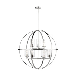 Alturas-9 Light Chandelier In Contemporary Style-32.63 Inch Tall and 32.5 Inch Wide - 1118462