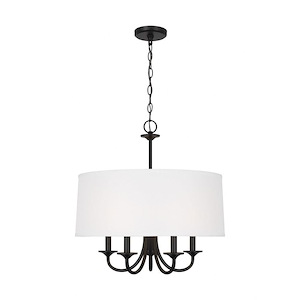 Seville - 5 Light Chandelier In Modern Style-22.13 Inches Tall and 21.5 Inches Wide - 1326673