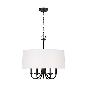 Seville - 5 Light Chandelier In Modern Style-22.13 Inches Tall and 21.5 Inches Wide - 1326673