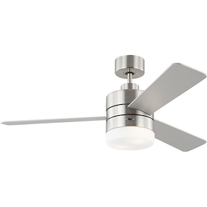 Era-3 Blade Ceiling Fan with Light Kit In Modern Style-15 Inch Tall and 44 Inch Wide - 1214103