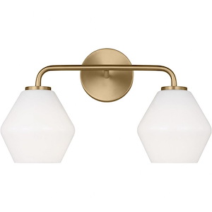 Jett - 2 Light Bath Vanity-7.88 Inches Tall and 17 Inches Wide