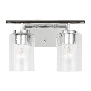 Oslo-2 Light Wall Sconce In Contemporary Style-8.5 Inch Tall and 12.5 Inch Wide - 1118537