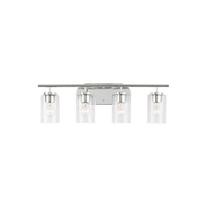 Oslo-32W 4 LED Bath Vanity In Contemporary Style-8.5 Inch Tall and 27.5 Inch Wide - 1255289
