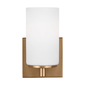 Sea Gull Lighting-Hettinger-1 Light Wall Sconce In Transitional Style-7.88 Inch Tall and 4.5 Inch Wide