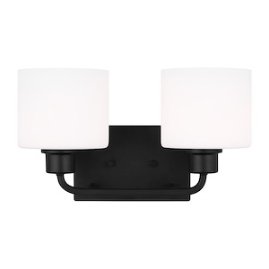 Canfield-2 Light Wall Sconce In Modern Style-8.38 Inch Tall and 14.25 Inch Wide - 1118471