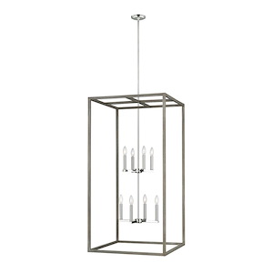 Moffet Street-8 Light Extra Large Foyer-23.5 Inch wide by 46 Inch high - 930942