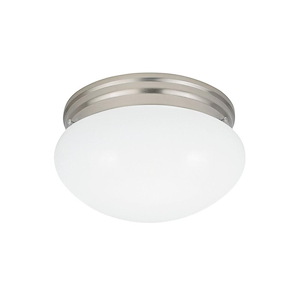 Sea Gull Lighting-One Light Close To The Ceiling in Traditional Style-8 Inch wide by 4.75 Inch high