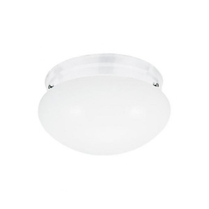 Sea Gull Lighting-One Light Close To The Ceiling in Traditional Style-10 Inch wide by 5.25 Inch high