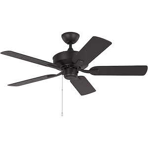 Linden-5 Blade Outdoor Ceiling Fan In Traditional Style-13.3 Inch Tall and 44 Inch Wide - 1272688