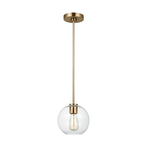 Orley-1 Light Pendant In Transitional Style-8.63 Inch Tall and 8 Inch Wide - 1118530