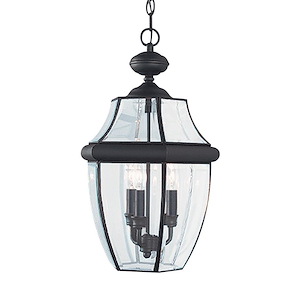 Sea Gull Lighting-Three Light Outdoor in Traditional Style-12 Inch wide by 20.75 Inch high