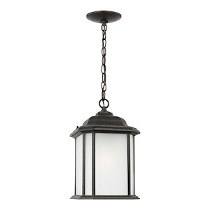 Kent-1 Light Outdoor Pendant in Traditional Style-8.38 Inch wide by 15.25 Inch high - 930842