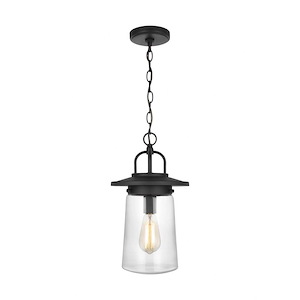 Sea Gull Lighting-Tybee-1 Light Outdoor Pendant In Casual Style-15.88 Inch Tall and 8.5 Inch Wide - 1255194