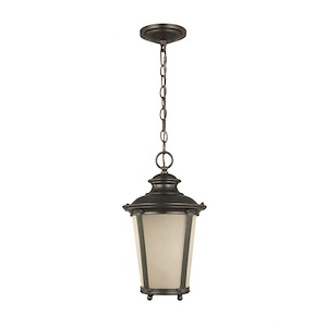 Sea Gull Lighting-Cape May-1 Light Outdoor Pendant in Traditional Style-9 Inch wide by 15.75 Inch high