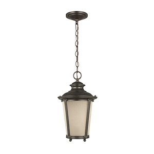 Cape May-1 Light Outdoor Pendant in Traditional Style-9 Inch wide by 15.75 Inch high - 930835