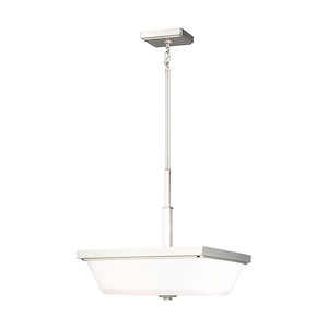 Sea Gull Lighting-Ellis Harper-3 Light Pendant in Transitional Style-16 Inch wide by 16.13 Inch high - 930937