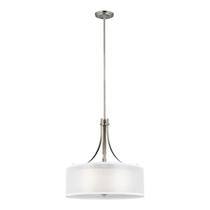 Elmwood Park-3 Light Pendant in Traditional Style-19 Inch wide by 18 Inch high - 1002420