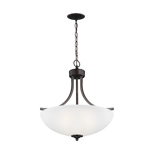 Sea Gull Lighting-Geary-3 Light Medium Pendant in Transitional Style-18.63 Inch wide by 20.63 Inch high