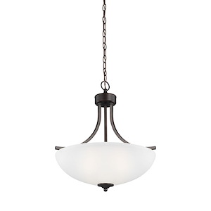 Geary-3 Light Medium Pendant in Transitional Style-18.63 Inch wide by 20.63 Inch high - 691870