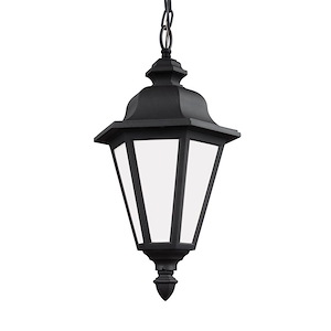 Sea Gull Lighting-Brentwood-100W One Light Outdoor Pendant in Traditional Style-10.25 Inch wide by 18.75 Inch high