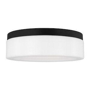 Rhett-15W 1 LED Medium Flush Mount In Modern Style-3.75 Inch Tall and 12 Inch Wide - 1255087