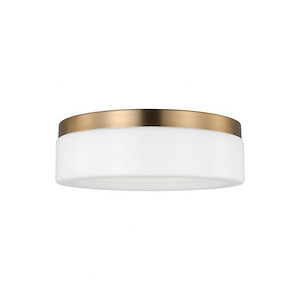 Sea Gull Lighting-Rhett-15W 1 LED Medium Flush Mount In Modern Style-3.75 Inch Tall and 12 Inch Wide
