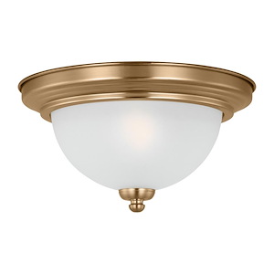 Geary-9W 1 LED Flush Mount In Transitional Style-5.5 Inch Tall and 10.5 Inch Wide - 1118508