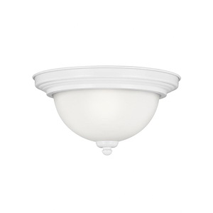 Sea Gull Lighting-Two Light Flush Mount in Transitional Style-13.25 Inch wide by 6.25 Inch high - 1049455