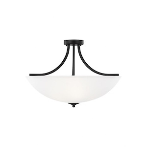 Sea Gull Lighting-Geary-4 Light Large Semi-Flush Convertible Pendant in Transitional Style-25 Inch wide by 18.5 Inch high - 691957