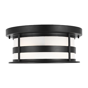 Wilburn-2 Light Outdoor Flush Mount-13 Inch wide by 5.5 Inch high - 930930