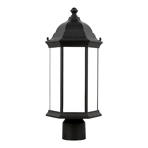 Sevier-1 Light Medium Outdoor Post Lantern in Traditional Style-8.13 Inch wide by 17.75 Inch high - 930906