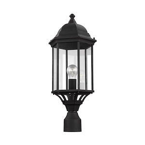 Sea Gull Lighting-Sevier-One Light Outdoor Post Lantern in Traditional Style-9.38 Inch wide by 22.13 Inch high - 561298