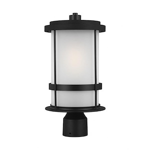 Sea Gull Lighting-Wilburn-1 Light Outdoor Post Lantern-8 Inch wide by 16.13 Inch high
