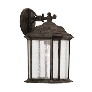 Sea Gull Lighting-Single-light Outdoor Wall Lantern in Traditional Style-8.5 Inch wide by 15 Inch high - 36530