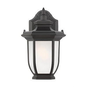 Sea Gull Lighting-Childress-1 Light Extra Small Outdoor Wall Lantern in Traditional Style-6 Inch wide by 10 Inch high