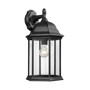 Sea Gull Lighting-Sevier-One Light Large Wall Lantern in Traditional Style-9.38 Inch wide by 18.75 Inch high - 561264
