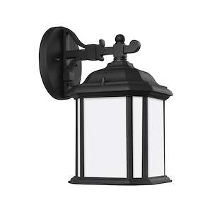 Sea Gull Lighting-Kent-One Light Outdoor Wall Lantern in Traditional Style-6.5 Inch wide by 11.5 Inch high