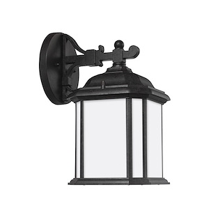 Sea Gull Lighting-Kent-One Light Outdoor Wall Lantern in Traditional Style-6.5 Inch wide by 11.5 Inch high - 494180